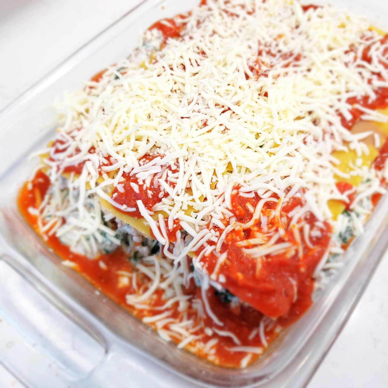 Easy Spinach and Meat Lasagna with No-Boil Noodles | Time for the Table