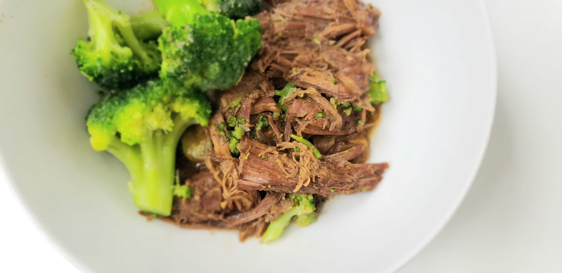 Instant Pot Keto Beef and Broccoli Time for the Table