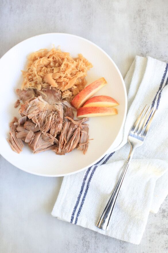Pork and Sauerkraut Pressure Cooker Recipe