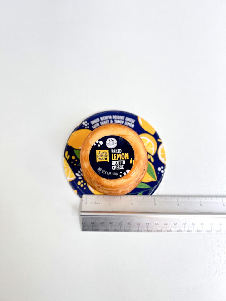 Aldi Baked Lemon Ricotta Cheese