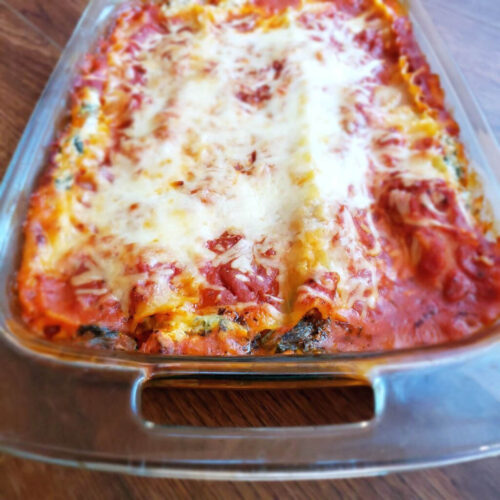 Easy Spinach and Meat Lasagna with No-Boil Noodles | Time for the Table