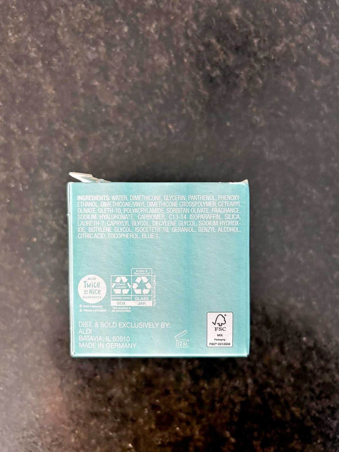 My Honest Aldi Review Lacura Face Care H2O Advance Aqua Gel