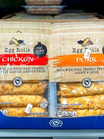 Refrigerated Park Street Egg Rolls from Aldi